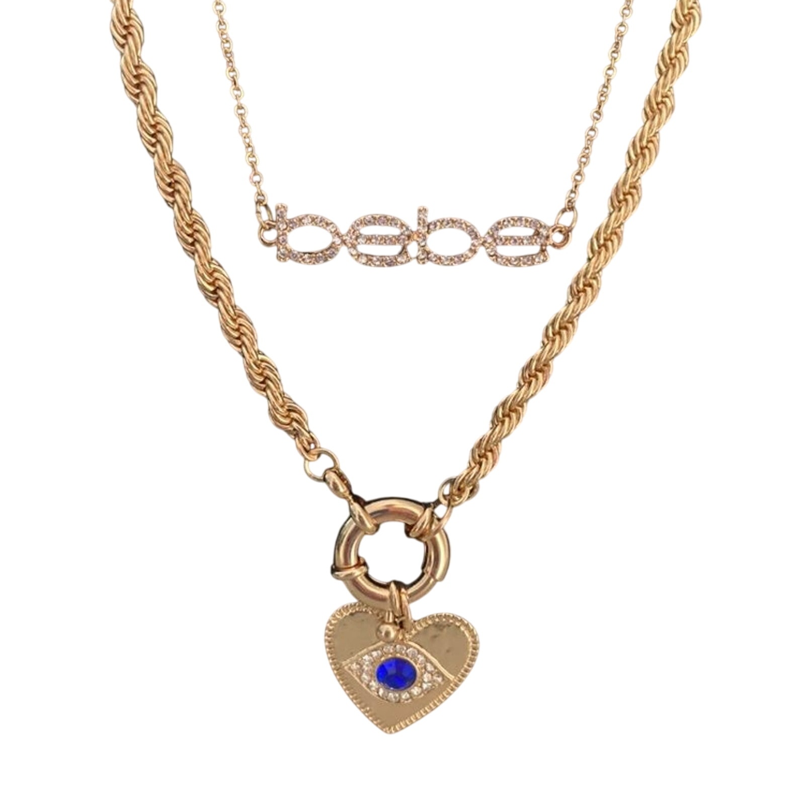 Brand New Bebe  Necklace 2 Pcs